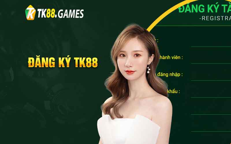 Hướng dẫn tạo tài khoản TK88