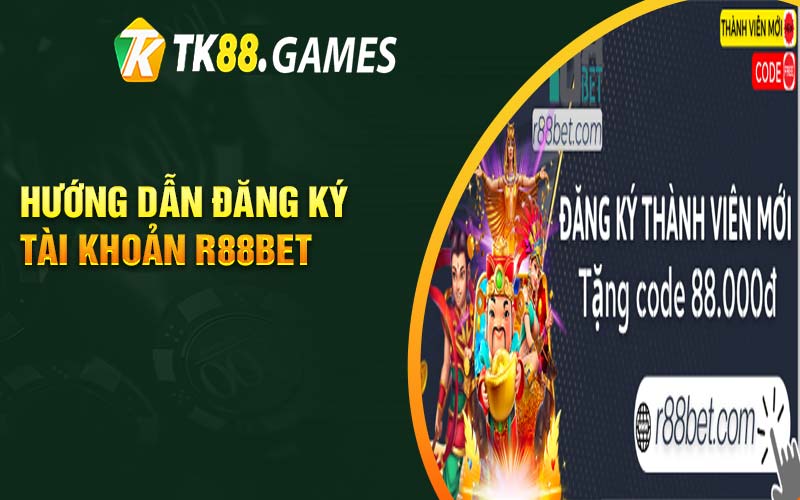 Hướng dẫn đăng ký tài khoản R88bet 